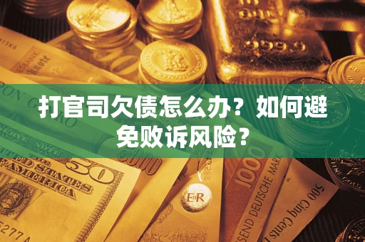 济南打官司欠债怎么办？如何避免败诉风险？