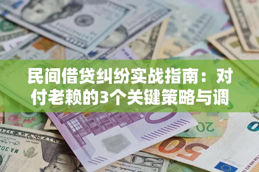 济南民间借贷纠纷实战指南：对付老赖的3个关键策略与调解盲区解析