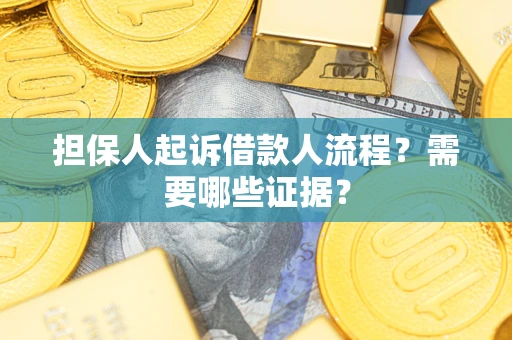 济南担保人起诉借款人流程？需要哪些证据？